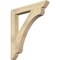 Ekena Millwork Legacy Slat Rough Sawn Bracket, Douglas Fir, 4"W x 32"D x 36"H BKT04X32X36LEC06RDF - alternate 1